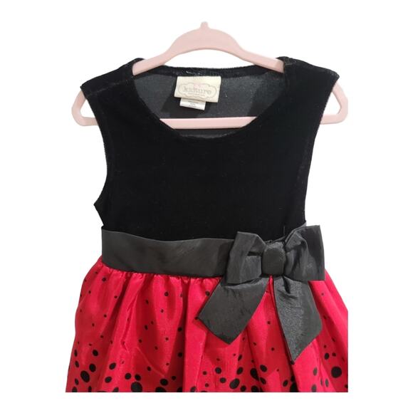 Red and Black Girls Formal Dress - Picture 2 of 6